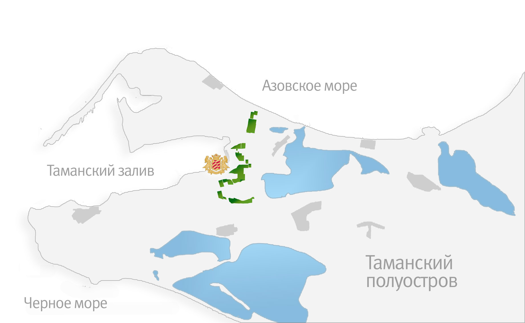 Карта краснодарского края фанагория